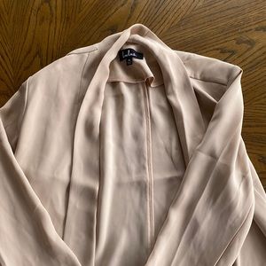 Miss Punctuality Taupe Lightweight Blazer